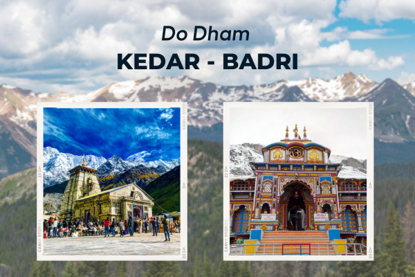 Do Dham Yatra from Haridwar 2026 – Kedarnath & Badrinath Pilgrimage (5 Nights / 6 Days)