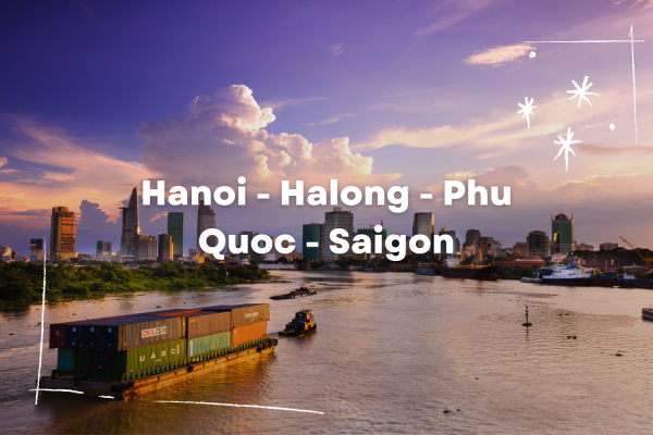 Hanoi - Halong - Phu Quoc - Saigon (6N 7D)